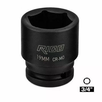 Rico 3/4 19 mm Altı Köşe Havalı Lokma