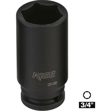 Rico 3/4 41 mm Altı Köşe Havalı Derin Lokma