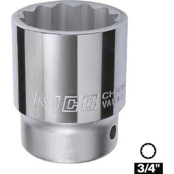 Rico 3/4 57 mm On İki Köşe Ağır Lokma