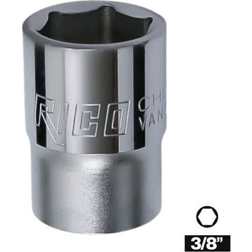 Rico 3/8 15 mm Altı Köşe Lokma