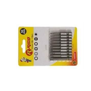 Rico 50 mm Torx Bits 10 Parça Uç Seti