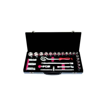 Rico 6 Köşe 25pcs 1/2'' RC-1126 - 25 Parça Lokma Takımı