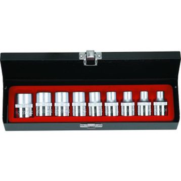 Rico 9 Parça 1/2 Torx E Dişi Lokma Takımı Seti