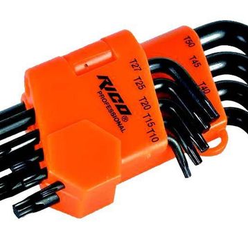 Rico 9 Parça Torx Kısa Alyan Seti