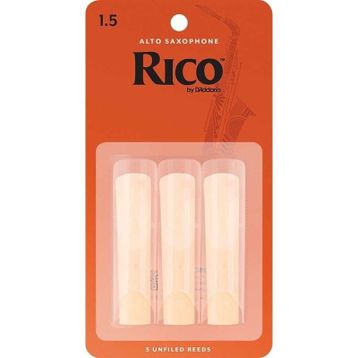 Rico Royal RJA0315 No 1.5 3'lü Paket Alto Sax Kamışı
