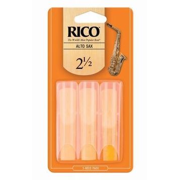 Rico Royal RJA0325 No 2.5 3'lü Paket Alto Sax Kamışı