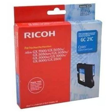 Ricoh Aficio GC-21C Mavi Orijinal Kartuş