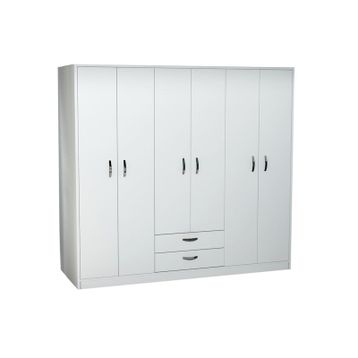 Ricon 6 Kapılı 2 Çekmeceli Gardırop