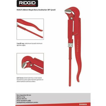 RIDGID 19171 Boru Anahtarı