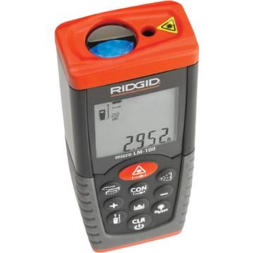 RIDGID 36158 Micro LM-100 50 mt Mesafe Ölçer Lazer Metre