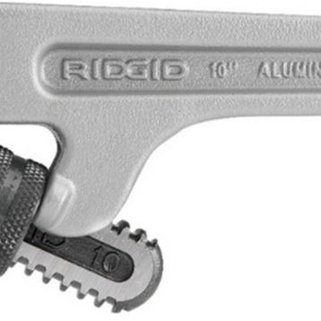 RIDGID 90107 1 1/2 inç 250 mm 45° Derece Ağır Tip Alüminyum Sondaj Boru Anahtarı