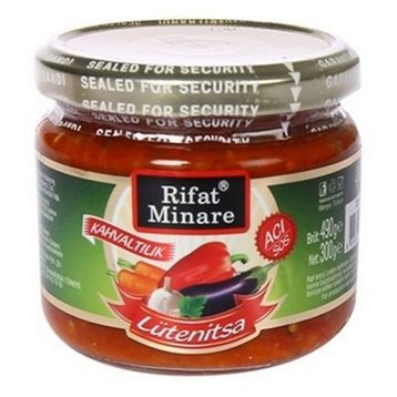Rıfat Minare 290 gr Lutenitsa Kahvaltılık Acı Sos