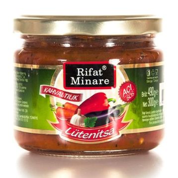 Rıfat Minare Lutenitsa Kahvaltılık Sos Acılı 500 Gr