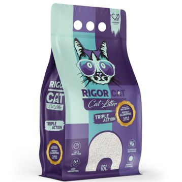 Rigor Cat Lavanta Kokulu Bentonit 10 lt Kedi Kumu