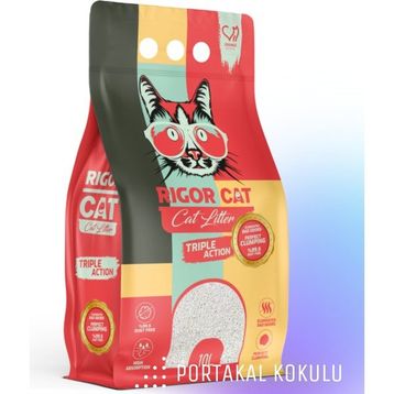 Rigor Cat Portakal Kokulu Bentonit 10 lt Kedi Kumu