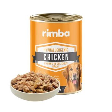 Rimba Sos İçinde Parçalı Tavuklu 400 gr Köpek Konservesi