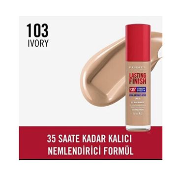 Rimmel 103 True Ivory 30 ml London Lasting Matte Foundation
