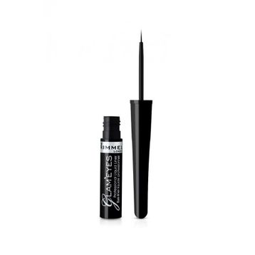 Rimmel London Glam Eyes Black Glamour Likit Eyeliner