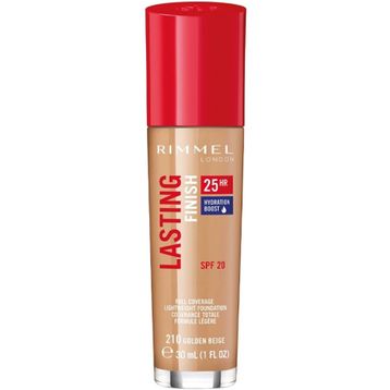 Rimmel London Lasting Finish 25 Hour 210 Golden Beige Foundation Fondöten