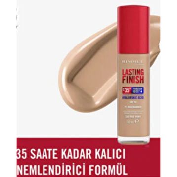 Rimmel London Lasting Finish 25 Hour Foundation 200 Soft Beige Fondöten