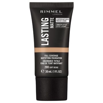 Rimmel London Lasting Matte No: 200 Soft Beige Fondöten