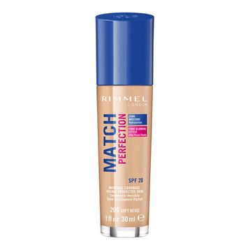 Rimmel London Match Perfection Foundation 200 Soft Beige Fondöten