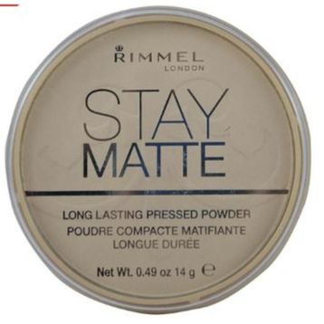 Rimmel London Stay Matte Transparan Pressed No:001 Pudra