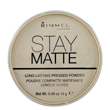 Rimmel London Stay Matte Transparan Pressed No:001 Pudra