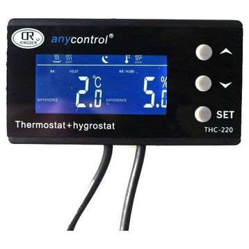 Ringder HC-110M Dijital Nem Kontrol Termostatı Higrostat