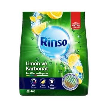 Rinso Limon ve Karbonat 4 kg Toz Çamaşır Deterjanı