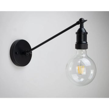 Riolight Mafsallı Siyah Aplik