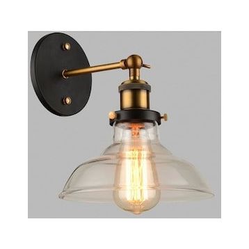 Riolight Retro Mafsalı Cam Eskitme 23 cm Aplik