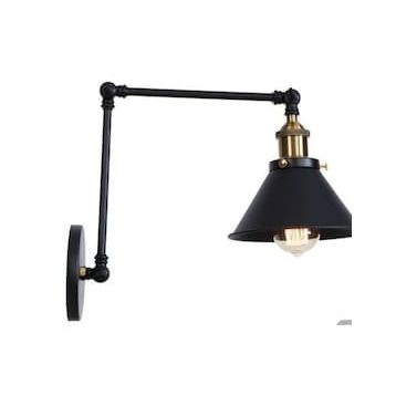 Riolight Retro Üç Mafsallı Metal Aplik