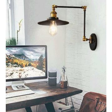 Riolight Retro Üç Mafsallı Metal Aplik