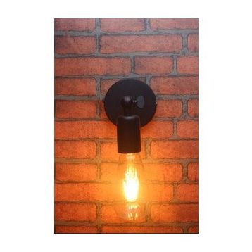 Riolight RIO000350 Mafsallı Hareketli Metal Siyah Aplik