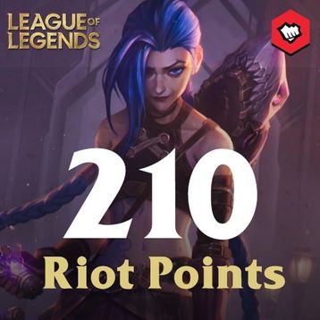 Riot Games League of Legends RP 210 Riot Points