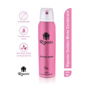 Riposte Golden Mode 150 ml Kadın Sprey Deodorant
