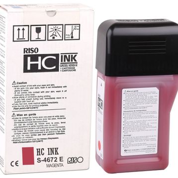 Riso S-4672 Kırmızı Mürekkep