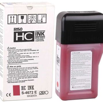Riso S-4672 Kırmızı Mürekkep