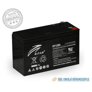 Ritar 12V 9Ah Bakımsız Kuru Akü