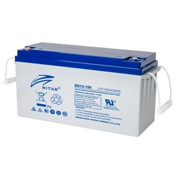 Ritar DG12-150 Derin Dögü 12 Volt 150 Amper Jel Akü
