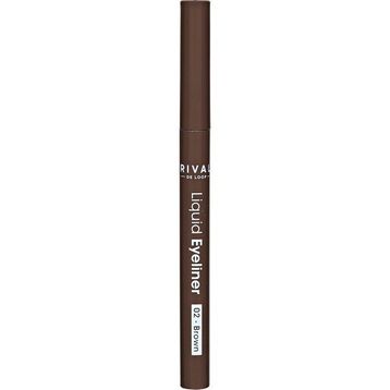 Rival de Loop No:02 Brown Likit Eyeliner