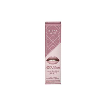 Rival Loves Me Kit No:02 Mattitude Understatmnt 2'li Likit Mat Ruj