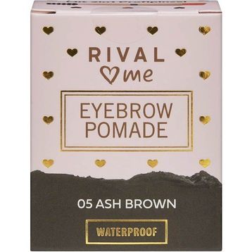 Rival Loves Me Suya Dayanıklı No:05 Ash Brown Kaş Pomadı