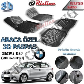 Rizline 1 Serisi E87 2010 3D Havuzlu Paspas