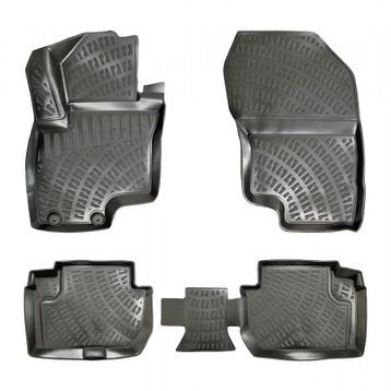Rizline 3D Siyah Mitsubishi Outlander Hybrit 2019+ Paspas