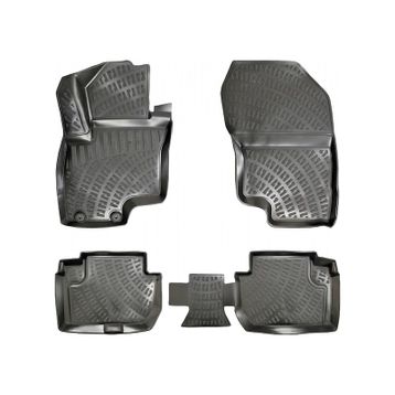 Rizline 3D Siyah Mitsubishi Outlander Hybrit 2019+ Paspas
