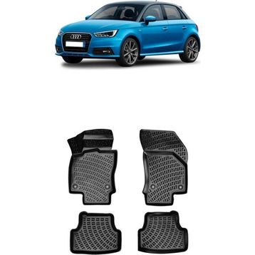 Rizline Audi A1 2017 Sonrası Siyah 3D Havuzlu Paspas