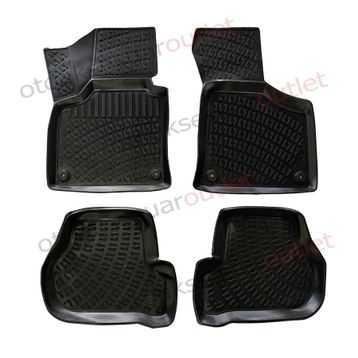 Rizline Audi A3 HB 3D Havuzlu Paspas