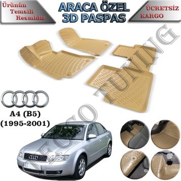 Rizline Audi A4 1995 / 2001 3d Havuzlu Paspas